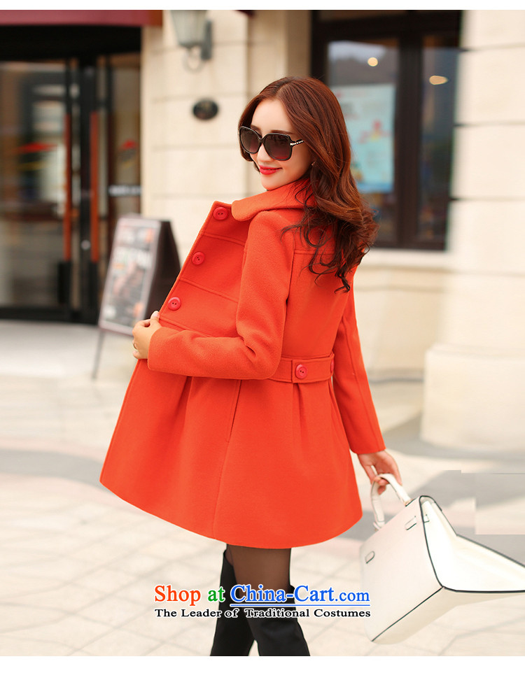 Blue4 poetry 2015 autumn and winter female Korean version of Sau San graphics and slender? coats pink L picture, prices, brand platters! The elections are supplied in the national character of distribution, so action, buy now enjoy more preferential! As soon as possible.