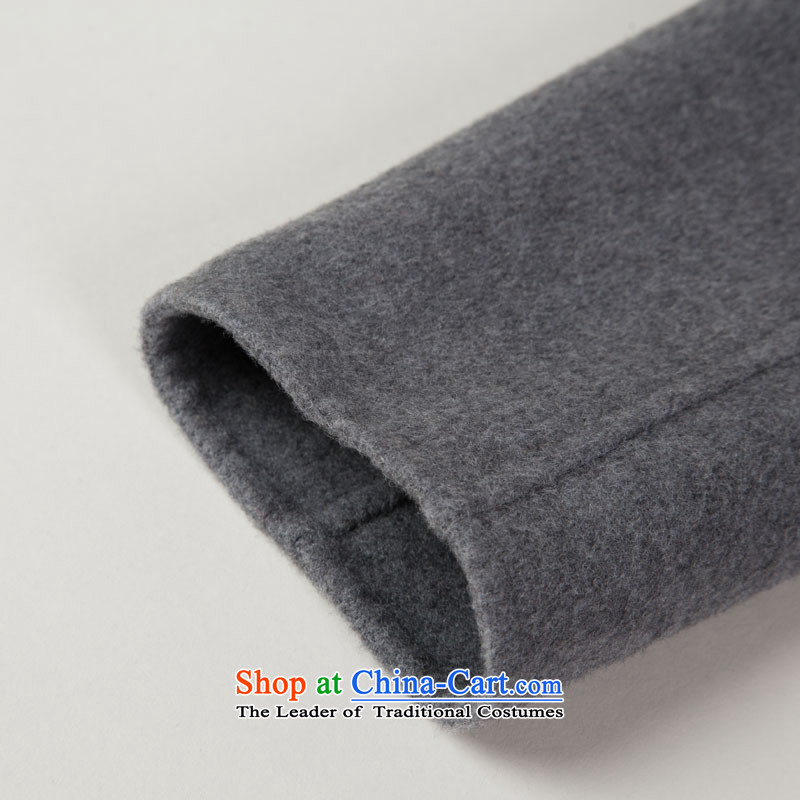 Hang in Yuen Cheung-long loose video thin thick hair? 2015 autumn and winter coats female new two-sided Pure wool a wool coat in gray 170/L, Hengyuan-cheung (HYX) , , , shopping on the Internet