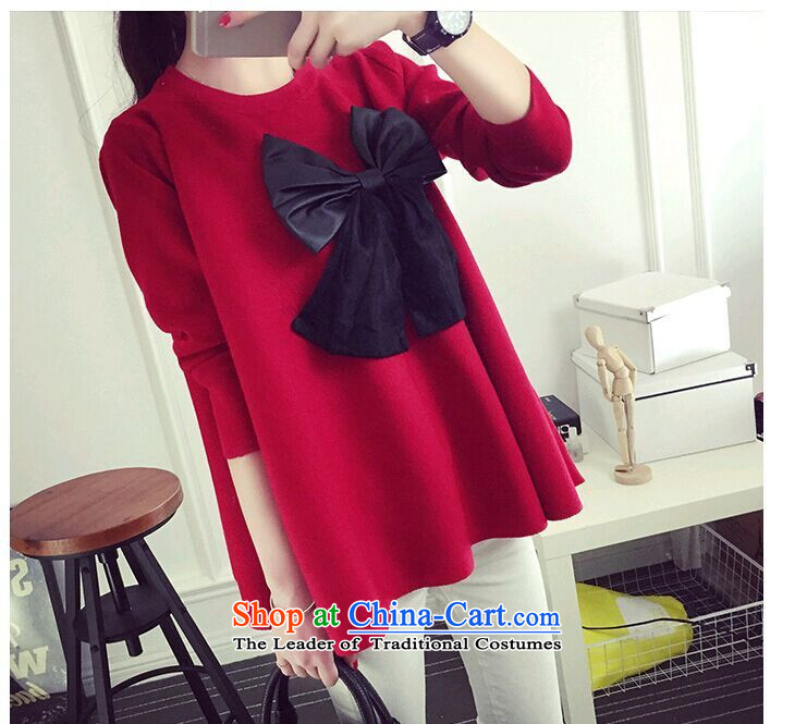 Create the new 2015 billion, Korean women forming the xl shirt female 200 catties thick mm autumn blouses thick sister long-sleeved T-shirt GT8068 red XXXXL picture, prices, brand platters! The elections are supplied in the national character of distribution, so action, buy now enjoy more preferential! As soon as possible.