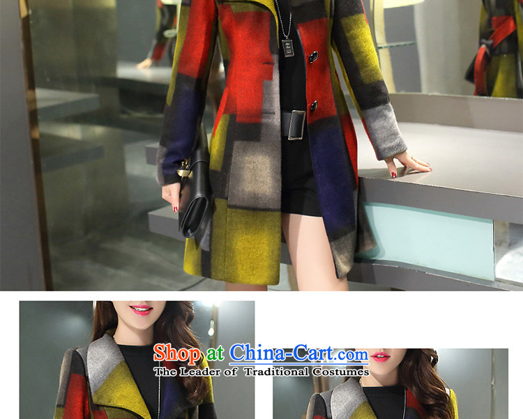The holy day average 2015 Ying autumn and winter new Women's jacket in a compartment being decorated long hair? coats S613 Blue XXL picture, prices, brand platters! The elections are supplied in the national character of distribution, so action, buy now enjoy more preferential! As soon as possible.