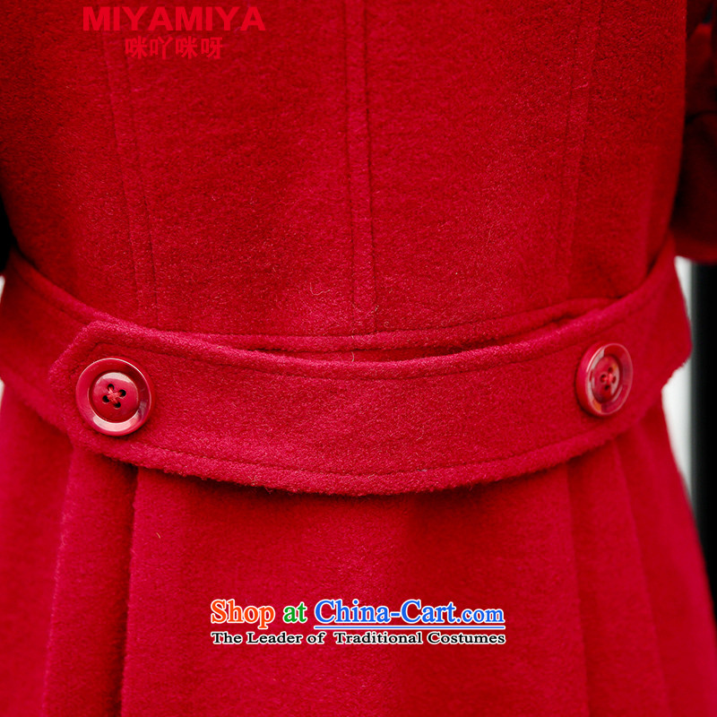 The Korean version of the Sau San MIYAMIYA lapel woolen coat stylish double-coats female jacket? the new earth Ho Kim , L, Mimi making it (MIYAMIYA) , , , shopping on the Internet