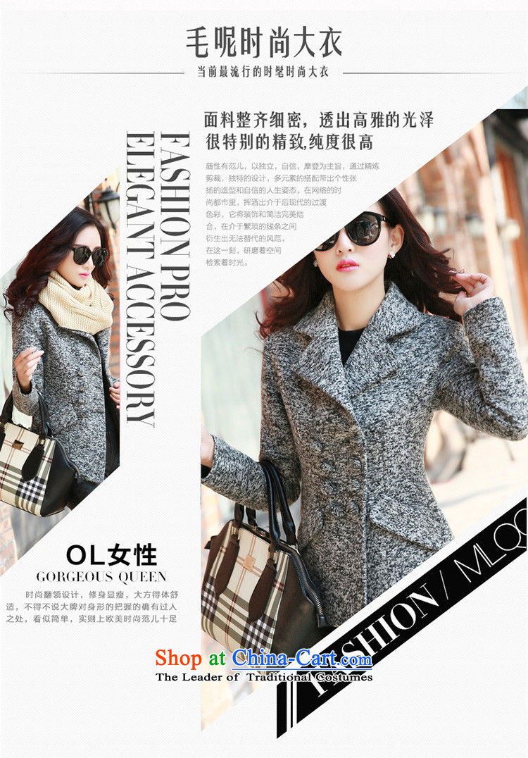 Strong Women's wing in the length of the new 2015, Sau San Mao jacket coat female LMYRA26? Light Gray M picture, prices, brand platters! The elections are supplied in the national character of distribution, so action, buy now enjoy more preferential! As soon as possible.