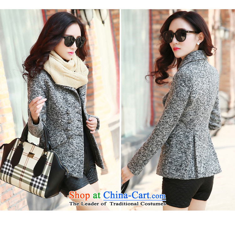 Strong Women's wing in the length of the new 2015, Sau San Mao jacket coat female LMYRA26? Light Gray M picture, prices, brand platters! The elections are supplied in the national character of distribution, so action, buy now enjoy more preferential! As soon as possible.