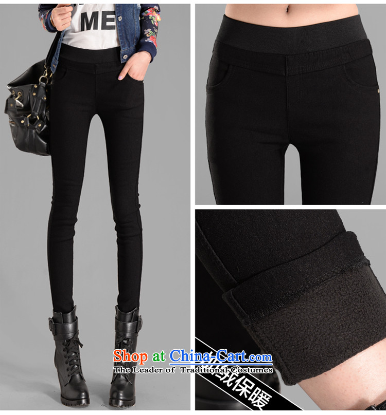 Billion gymnastics 2015 autumn and winter new plus extra thick outer thread forming the Wool Pants, larger winter clothing video thin Korean leisure castor trousers  GT7101 black L picture, prices, brand platters! The elections are supplied in the national character of distribution, so action, buy now enjoy more preferential! As soon as possible.