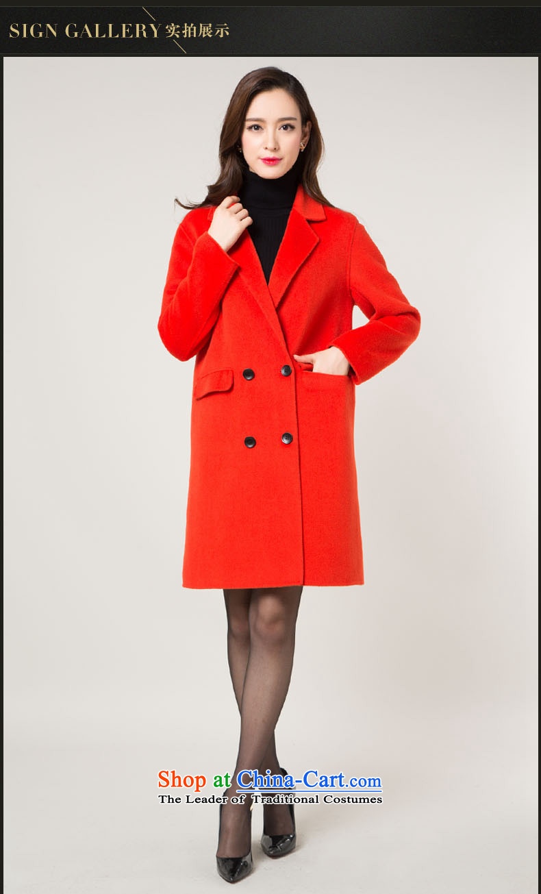 Hengyuan Cheung double-side woolen coat-manually Korean gross in long jacket, then raise M/165 W1509 picture, prices, brand platters! The elections are supplied in the national character of distribution, so action, buy now enjoy more preferential! As soon as possible.