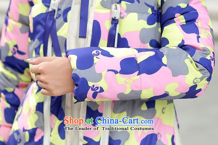 2015 winter clothing new Korean version of large numbers of ladies thick MM loose, Hin thin, thick cotton-thick sister in long thick winter Korea cotton coat down jacket XXXL map color pictures, prices, brand platters! The elections are supplied in the national character of distribution, so action, buy now enjoy more preferential! As soon as possible.
