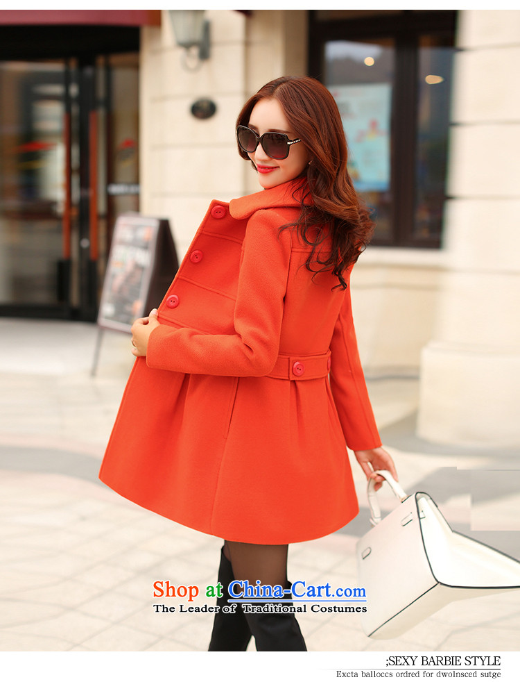 Korea's 2015 new products for autumn and winter female warm gross a wool coat FZ5048 GREEN M picture, prices, brand platters! The elections are supplied in the national character of distribution, so action, buy now enjoy more preferential! As soon as possible.