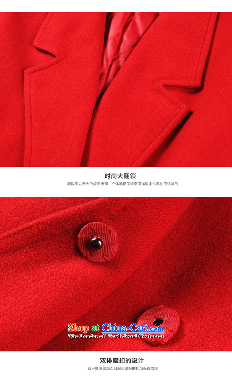 Hei Marguerite slavery 2015 Winter New Fat MM TO XL-sided flannel. long thin commuting video? Q984579 gross large red jacket coat 5XL code pictures, prices, brand platters! The elections are supplied in the national character of distribution, so action, buy now enjoy more preferential! As soon as possible.