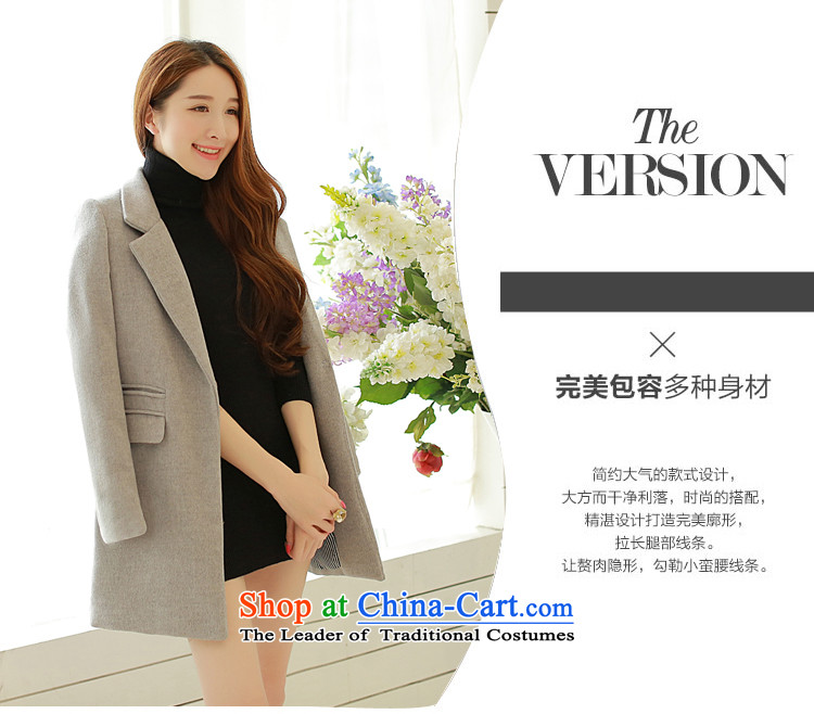 The population exposed in Arabic 2015 autumn and winter Selina Chow load new Korean version in the Sau San long Leisure single row clip hair?? The coats female coat 808 yellow S picture, prices, brand platters! The elections are supplied in the national character of distribution, so action, buy now enjoy more preferential! As soon as possible.