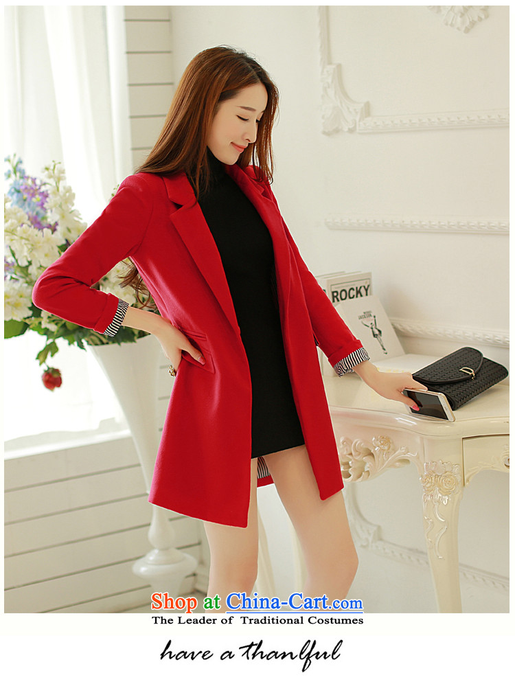 The population exposed in Arabic 2015 autumn and winter Selina Chow load new Korean version in the Sau San long Leisure single row clip hair?? The coats female coat 808 yellow S picture, prices, brand platters! The elections are supplied in the national character of distribution, so action, buy now enjoy more preferential! As soon as possible.