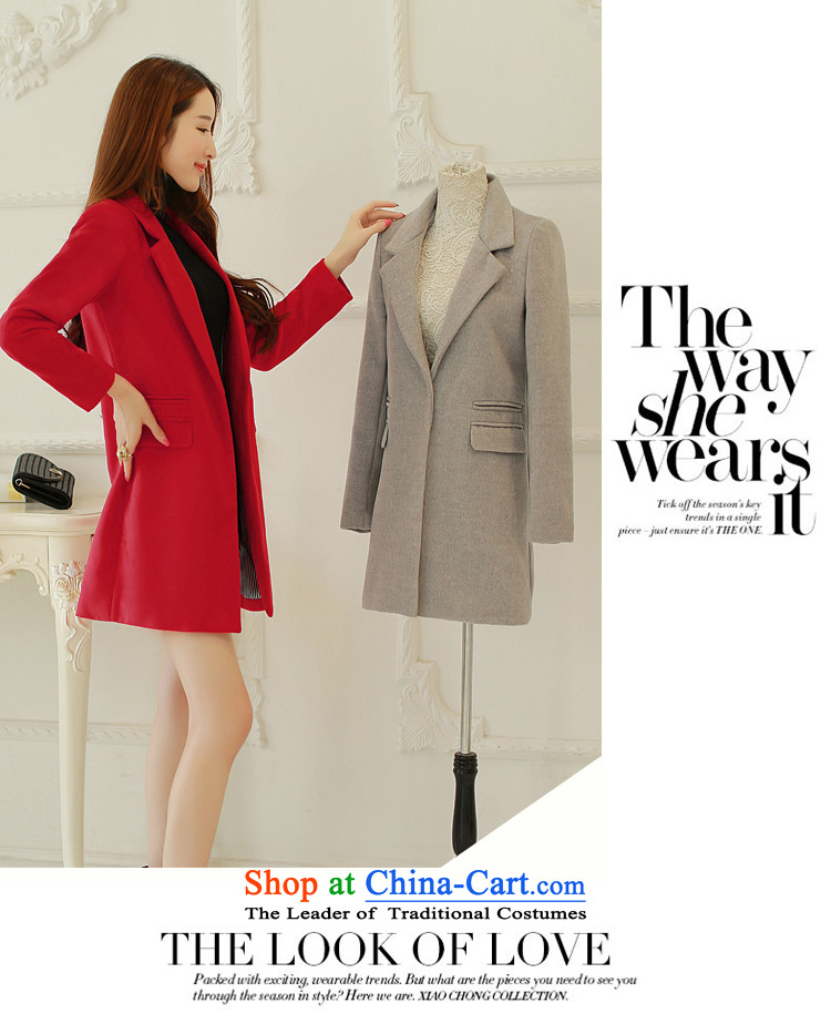 The population exposed in Arabic 2015 autumn and winter Selina Chow load new Korean version in the Sau San long Leisure single row clip hair?? The coats female coat 808 yellow S picture, prices, brand platters! The elections are supplied in the national character of distribution, so action, buy now enjoy more preferential! As soon as possible.