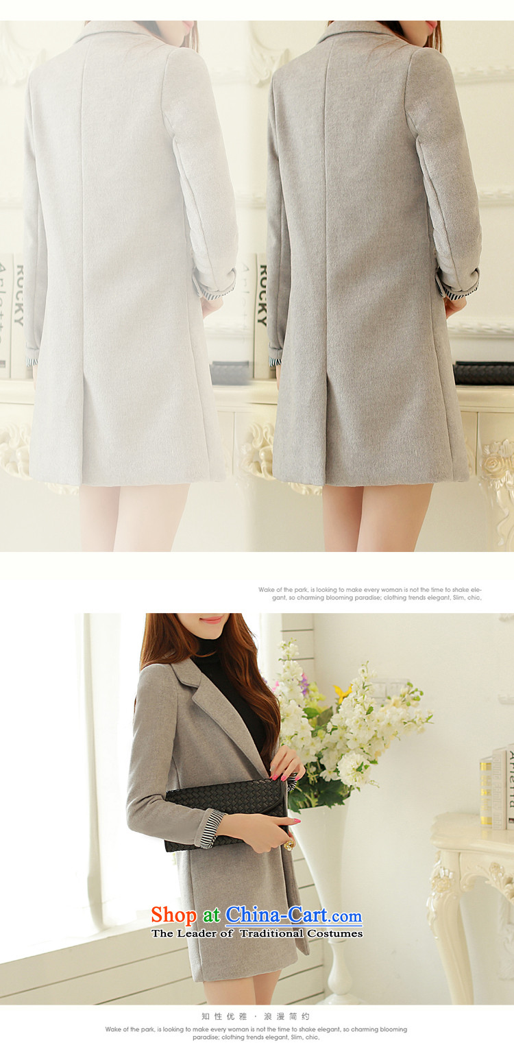 The population exposed in Arabic 2015 autumn and winter Selina Chow load new Korean version in the Sau San long Leisure single row clip hair?? The coats female coat 808 yellow S picture, prices, brand platters! The elections are supplied in the national character of distribution, so action, buy now enjoy more preferential! As soon as possible.