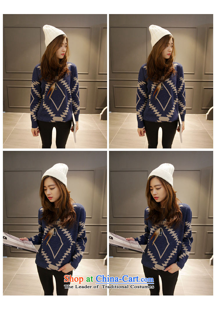 2015 Autumn and winter king Zz&ff Code women thick MM200 catty loose thick Wool Sweater Knit-forming the picture color pictures of the Netherlands XXXXL, prices, brand platters! The elections are supplied in the national character of distribution, so action, buy now enjoy more preferential! As soon as possible.