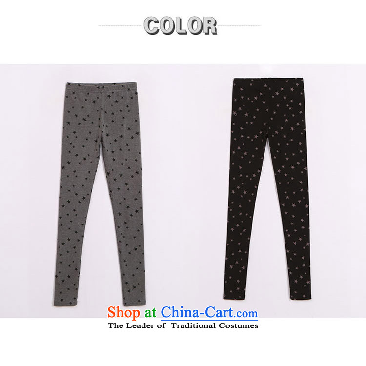  Thick MM200 ZZ&FF catty 2015 autumn and winter to increase women's code plus extra thick solid stars trousers, lint-free warm black trousers XXXXXL trousers picture, prices, brand platters! The elections are supplied in the national character of distribution, so action, buy now enjoy more preferential! As soon as possible.