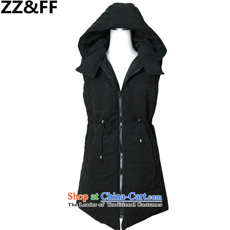  Thick MM200 ZZ&FF catty winter 2015 to increase the number of women with cap leisure. Long thick coat, a black XXXXXL,ZZ&FF,,, shopping on the Internet