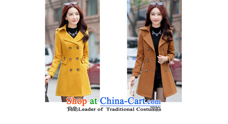 Great poem of 2015 Women's gross new winter coats girl in long?) gross? strap female jacket Sau San knots pure color a wool coat wine red M picture, prices, brand platters! The elections are supplied in the national character of distribution, so action, buy now enjoy more preferential! As soon as possible.