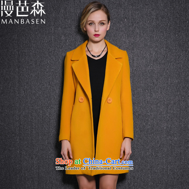 Diffuse and wool coat women so sum woolen coat autumn and winter new gross girls long coats?)? large Sub Female Blue Man and sum has been pressed, L, online shopping