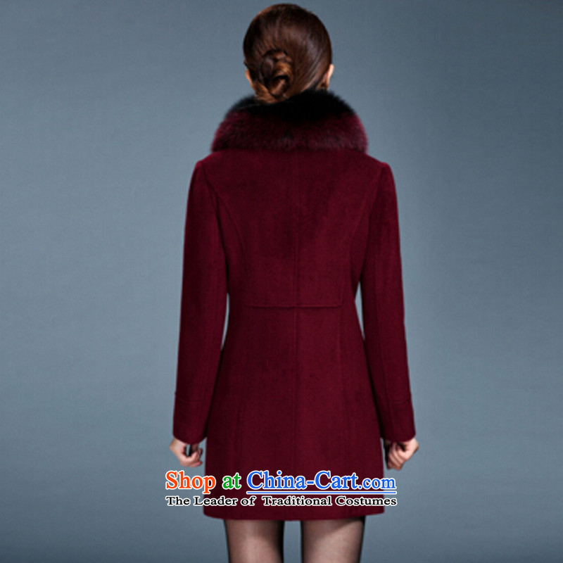 In the 2015 winter clothing new rim for women on the new Korean version of winter in large numbers of older women jacket coat gross? 5450 English thoroughbred 4XL, better Asia Lin , , , shopping on the Internet