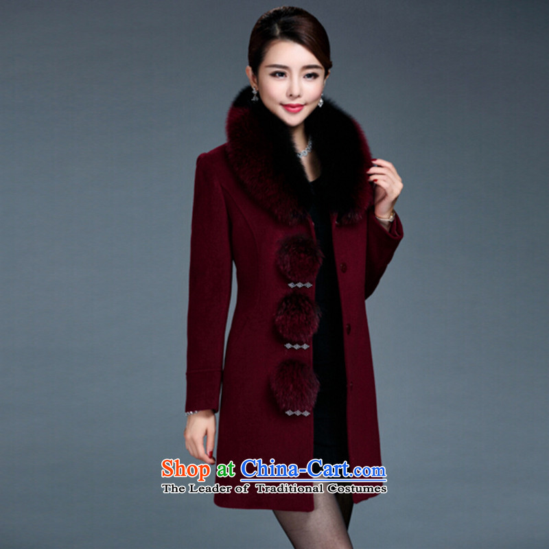 In the 2015 winter clothing new rim for women on the new Korean version of winter in large numbers of older women jacket coat gross? 5450 English thoroughbred 4XL, better Asia Lin , , , shopping on the Internet