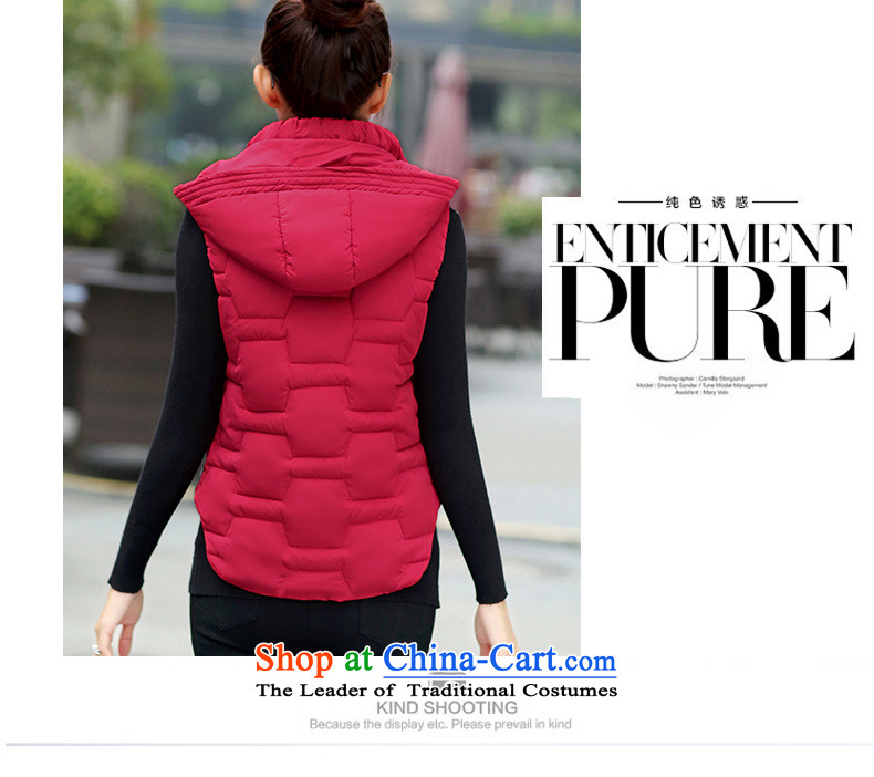 The Doi to increase women's code thick mm autumn and winter version won thin cotton vest jacket, Ma folder female autumn and winter coats female black 4XL Photo, prices, brand platters! The elections are supplied in the national character of distribution, so action, buy now enjoy more preferential! As soon as possible.