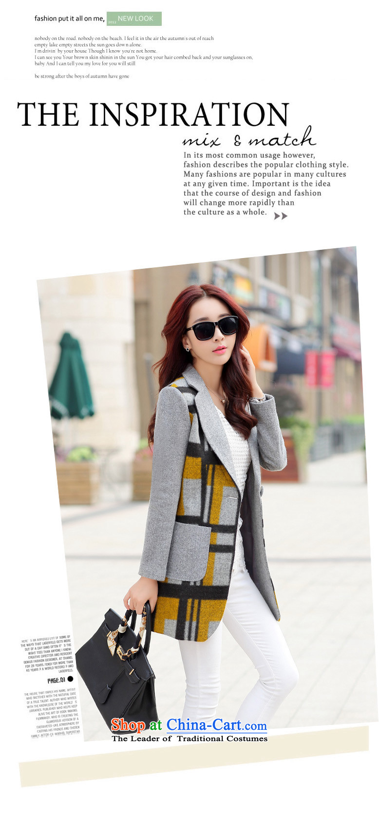 The Honorable Martin Lee Sang-ho yi 2015 autumn and winter New Women Korean fashion in Sau San?) gross jacket coat WT350 tartan daughter of red M picture, prices, brand platters! The elections are supplied in the national character of distribution, so action, buy now enjoy more preferential! As soon as possible.