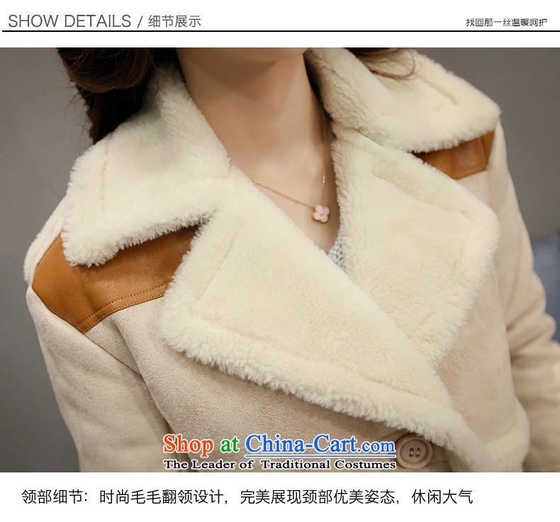 Oehe 2015 winter clothing new Korean version in Sau San long jacket, female video thin long-sleeved lapel gross? M pictures toner leather coats, prices, brand platters! The elections are supplied in the national character of distribution, so action, buy now enjoy more preferential! As soon as possible.