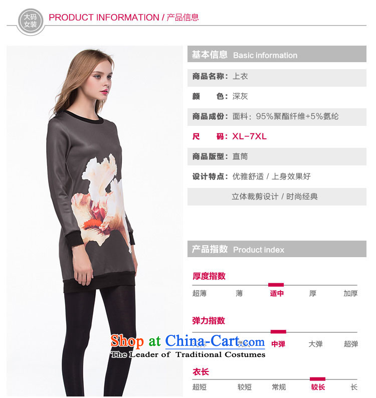 A large number of honey yucca female thick MM video thin 2015 Fall/Winter Collections of new stamp Sau San over the medium to longer term retro TEE SWEATER 7XL Gray Photo, prices, brand platters! The elections are supplied in the national character of distribution, so action, buy now enjoy more preferential! As soon as possible.