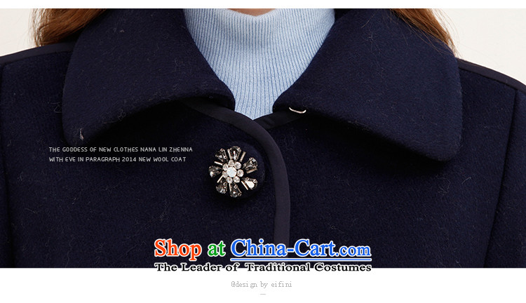 The elections as soon as possible of the Shang Xin Li 2015 winter new Korean edition dolls for wild pockets? coats female 141013273142 gross navy blue L picture, prices, brand platters! The elections are supplied in the national character of distribution, so action, buy now enjoy more preferential! As soon as possible.