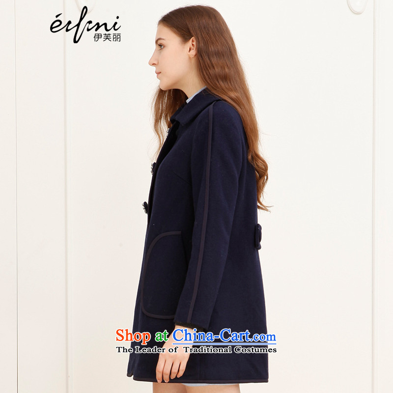 The elections as soon as possible of the Shang Xin Li 2015 winter new Korean edition dolls for wild pockets? coats female 141013273142 gross navy blue , L, Evelyn eifini lai () , , , shopping on the Internet