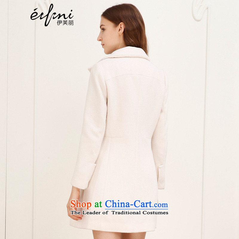 The elections as soon as possible of the Shang Xin Li 2015 winter new Korean lapel temperament video thin coat of Sau San?? female gross 141023171341 coats of rice white XL, Lai (eifini) , , , shopping on the Internet