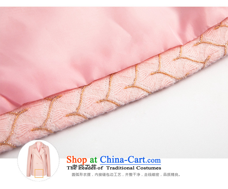 One meter Sunshine  2015 Fall/Winter Collections female new short of Korean jacket? small wind-coats of incense female pink M picture, prices, brand platters! The elections are supplied in the national character of distribution, so action, buy now enjoy more preferential! As soon as possible.