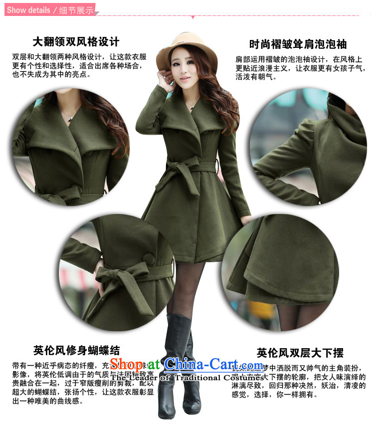 Recalling that the 2015 Autumn and Winter North drift-reload Korean women in sweet long hair? large graphics thin coat lapel of long-sleeved a wool coat women 3628 Orange Red M picture, prices, brand platters! The elections are supplied in the national character of distribution, so action, buy now enjoy more preferential! As soon as possible.