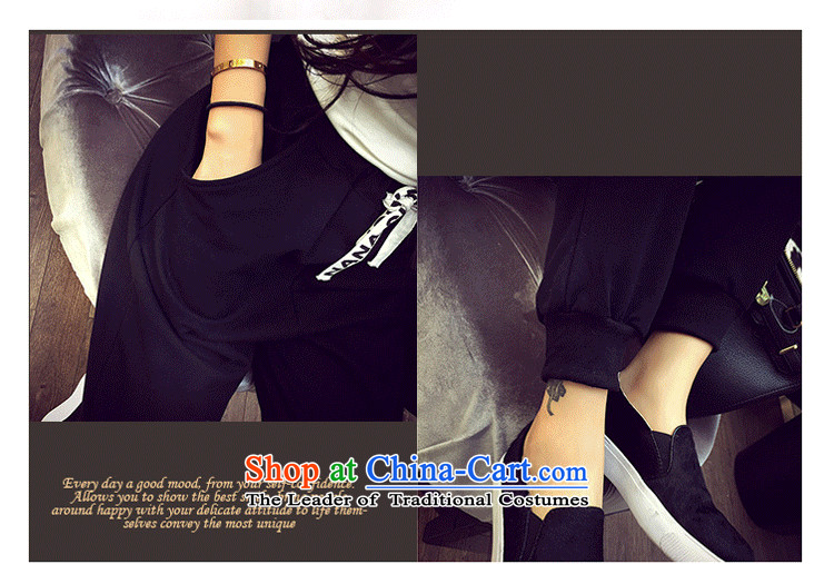 Xiang Jiang autumn and winter, to intensify the code, forming the trousers thick MM outside expertise through sister autumn the lint-free thick loose video thin warm casual pants female winter 382 Large Black picture, the price and the 5XL brand platters! The elections are supplied in the national character of distribution, so action, buy now enjoy more preferential! As soon as possible.