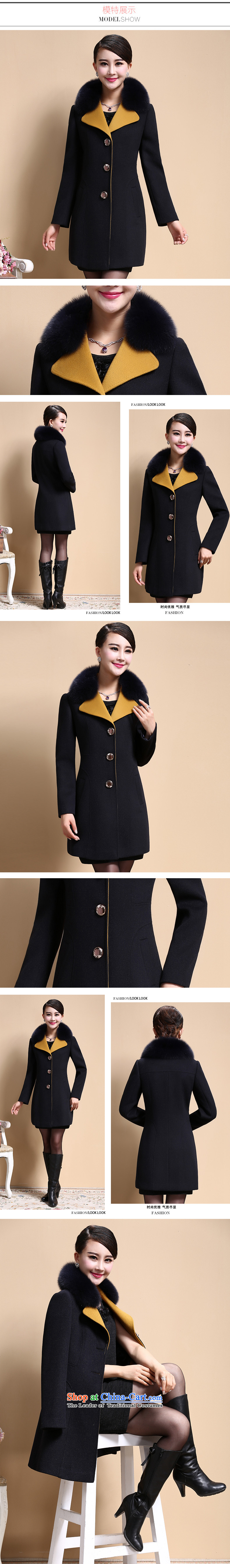 The Honorable Martin Lee Sang-ho yi 2015 autumn and winter new women's gross collar workers in Korean long jacket coat gross WT1122? Yellow XL Photo, prices, brand platters! The elections are supplied in the national character of distribution, so action, buy now enjoy more preferential! As soon as possible.