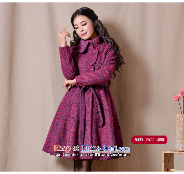 Fireworks Hot Winter 2015 new women's stylish lace stitching? coats jacket gross Sau San Mei Xuan of red M pre sales colorfulness 30 days pictures, prices, brand platters! The elections are supplied in the national character of distribution, so action, buy now enjoy more preferential! As soon as possible.