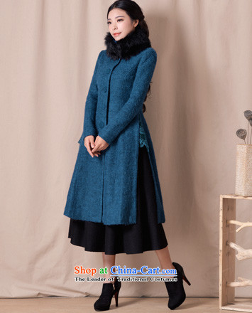 Fireworks Hot Winter 2015 new women's temperament gross for long-sleeved gross? coats of Sau San jacket continued to blue 15 days pre-sale XXL picture, prices, brand platters! The elections are supplied in the national character of distribution, so action, buy now enjoy more preferential! As soon as possible.