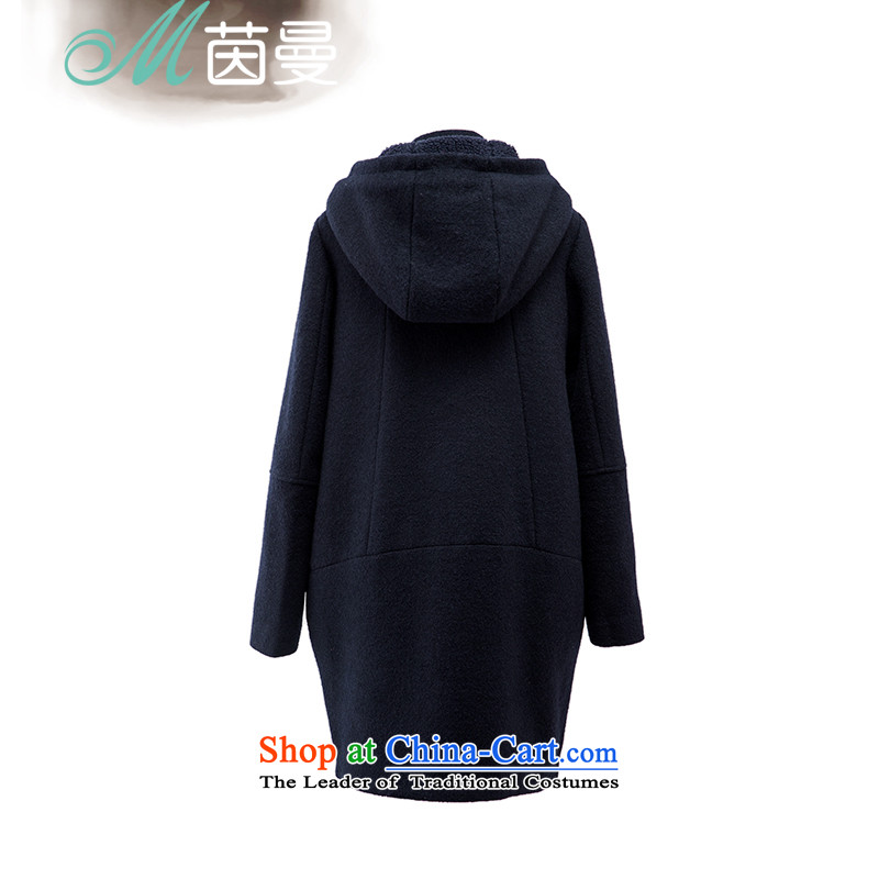 Athena Chu Cayman 2015 autumn and winter new minimalist pure color is a long long jacket)?)? (8543210419- Tibet coats Qinglan Athena Chu (M) has been pressed on INMAN, DIRECTOR Shopping