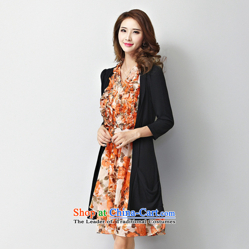 O Ya-ting to increase women's code 2015 autumn and winter new thick mm video thin saika leave two kits dresses female 8089 ORANGE 5XL 175-200 recommends that you, O Jacob aoyating Ting () , , , shopping on the Internet