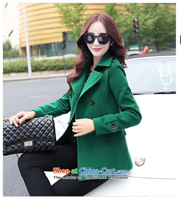 Gil Wo Ika 2015 winter new gross? 20 30-year-old girl jacket woolen coats that long, and larger Connie sub-jacket, wine red 2XL Photo, prices, brand platters! The elections are supplied in the national character of distribution, so action, buy now enjoy more preferential! As soon as possible.