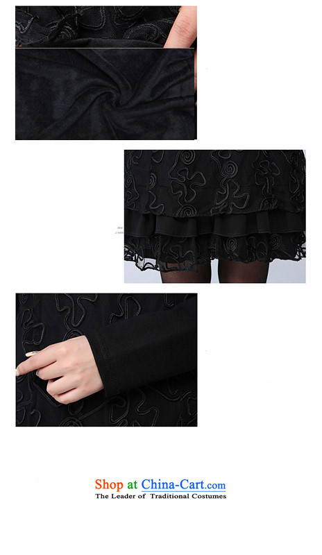 The default is 2015 autumn and winter Princess thick sister large long-sleeved blouses and the lint-free thick skirt wear skirts Black XL relaxd picture, prices, brand platters! The elections are supplied in the national character of distribution, so action, buy now enjoy more preferential! As soon as possible.