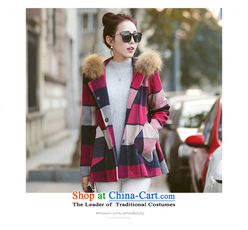 Yan Nga Jodie 2015 winter new Korean short of Sau San cloak? jacket small incense gross style a wool coat female picture color L photo, prices, brand platters! The elections are supplied in the national character of distribution, so action, buy now enjoy more preferential! As soon as possible.