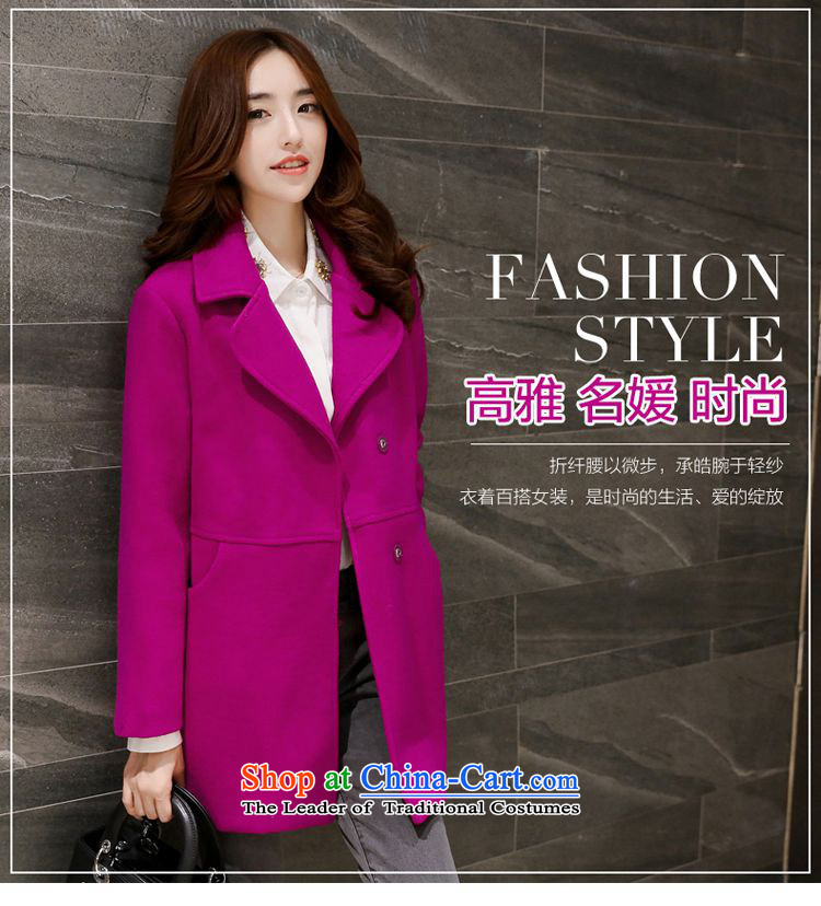 The sponsors to optimize the color coats female spring and autumn 2015? the new Korean women in windbreaker long hair stylish high-end of the jacket? female 125 red S picture, prices, brand platters! The elections are supplied in the national character of distribution, so action, buy now enjoy more preferential! As soon as possible.