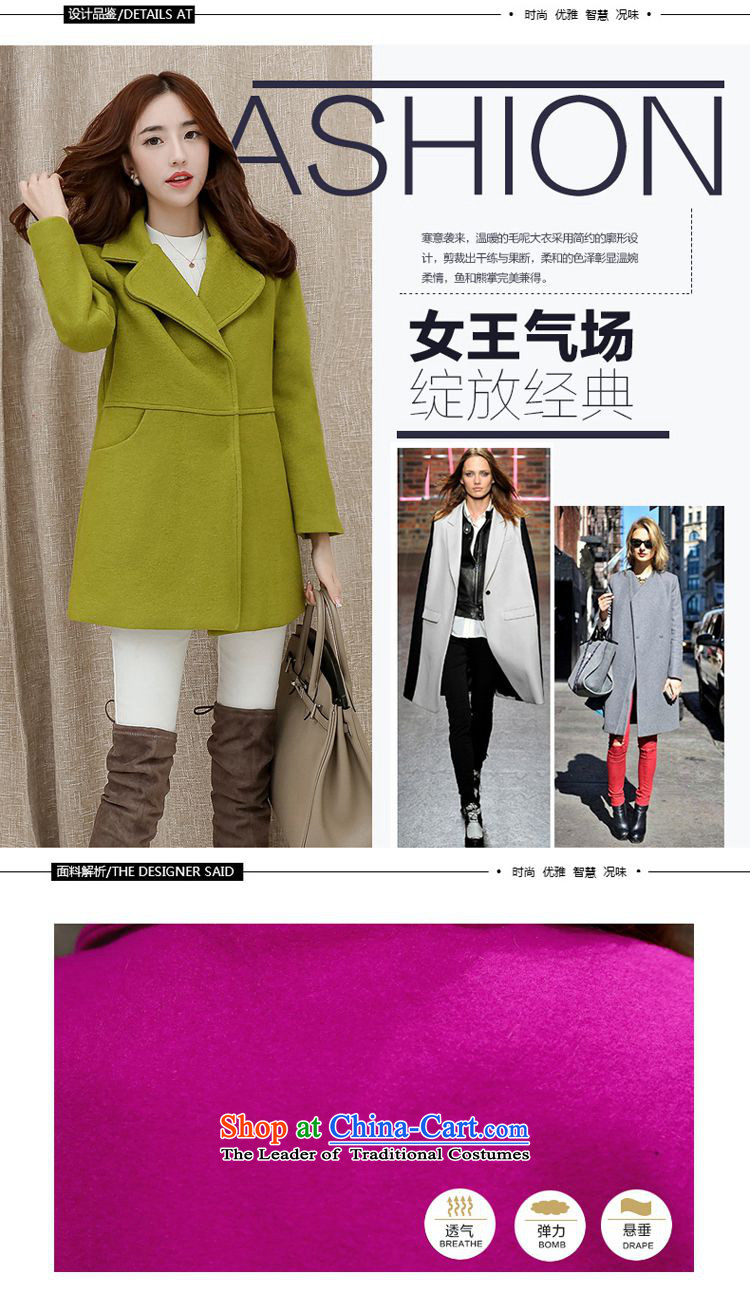 The sponsors to optimize the color coats female spring and autumn 2015? the new Korean women in windbreaker long hair stylish high-end of the jacket? female 125 red S picture, prices, brand platters! The elections are supplied in the national character of distribution, so action, buy now enjoy more preferential! As soon as possible.