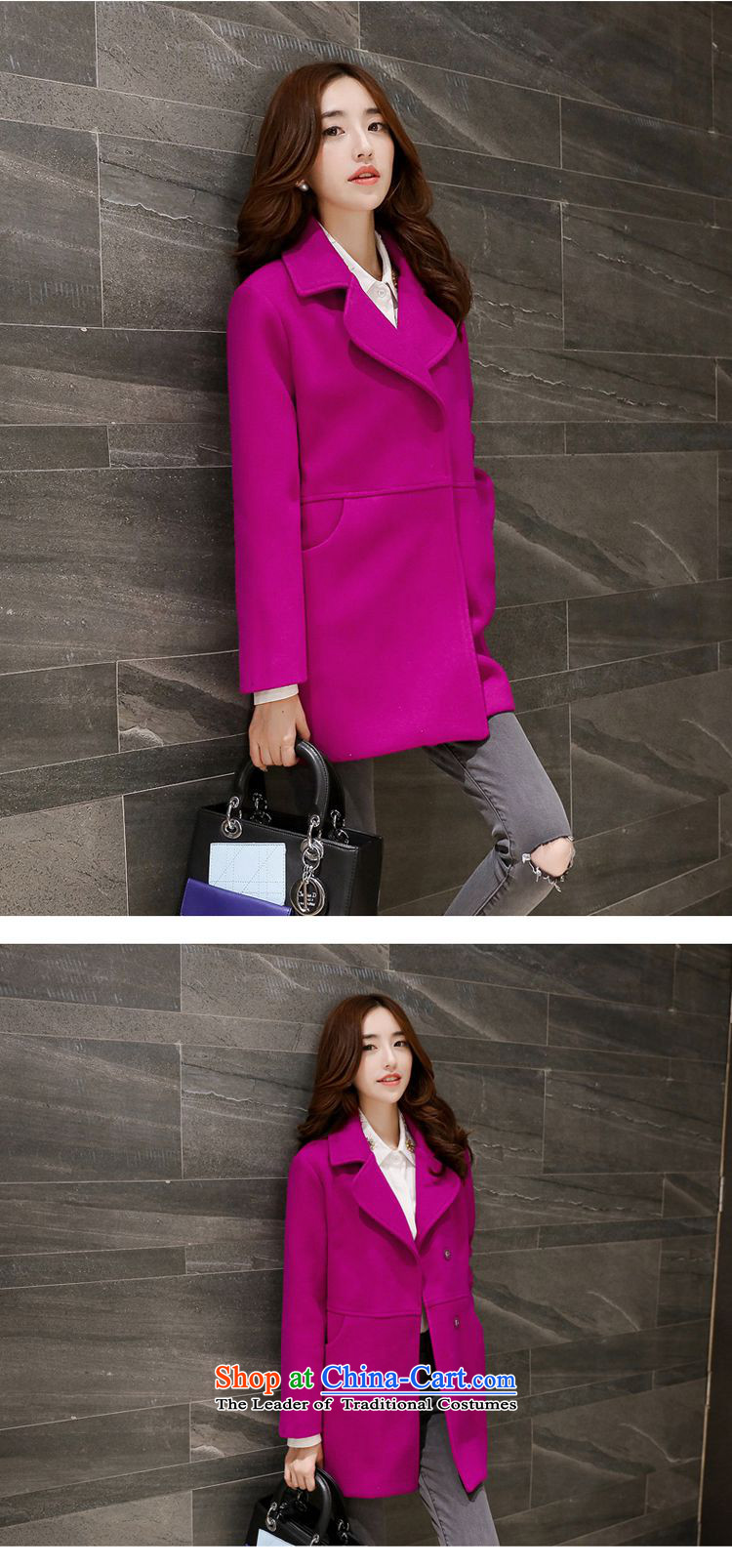 The sponsors to optimize the color coats female spring and autumn 2015? the new Korean women in windbreaker long hair stylish high-end of the jacket? female 125 red S picture, prices, brand platters! The elections are supplied in the national character of distribution, so action, buy now enjoy more preferential! As soon as possible.