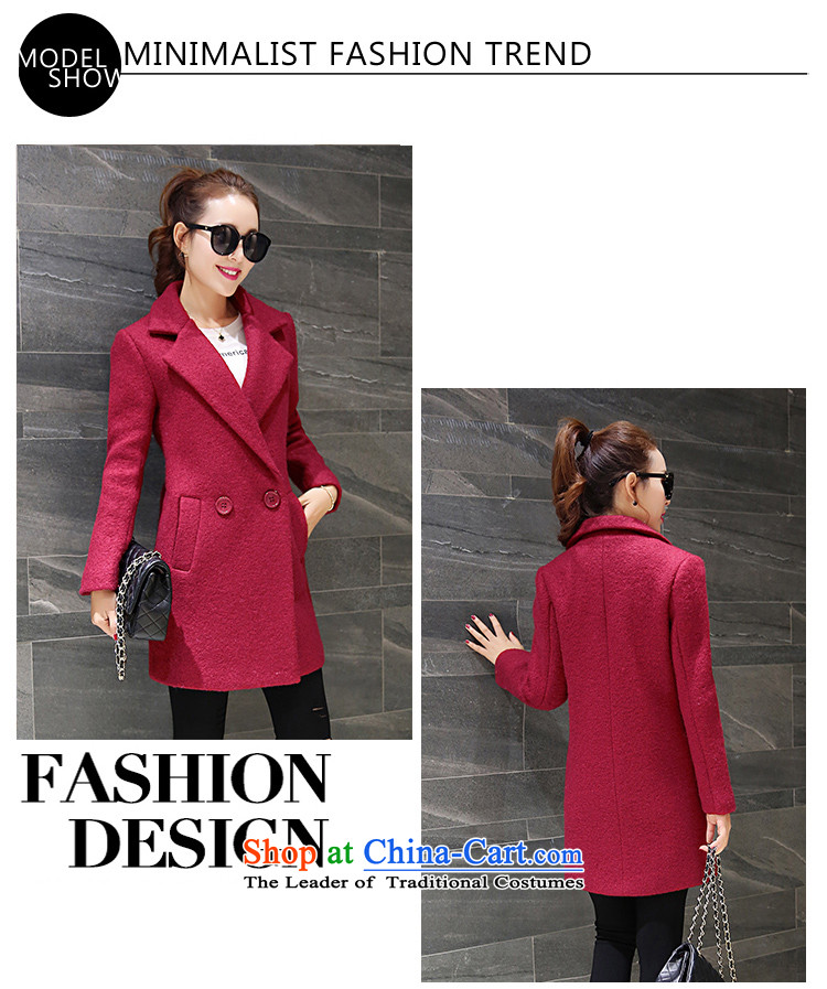 Morcar snow fur coats Connie? 2015 Winter Female winter new Korean Sau San video thin cashmere overcoat girl in a long hair stylish coat purple M pictures?, prices, brand platters! The elections are supplied in the national character of distribution, so action, buy now enjoy more preferential! As soon as possible.