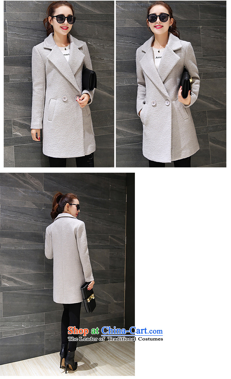 Morcar snow fur coats Connie? 2015 Winter Female winter new Korean Sau San video thin cashmere overcoat girl in a long hair stylish coat purple M pictures?, prices, brand platters! The elections are supplied in the national character of distribution, so action, buy now enjoy more preferential! As soon as possible.