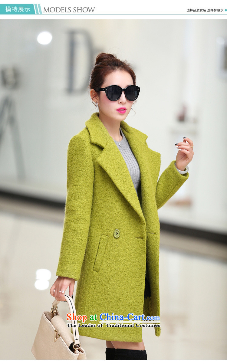 Morcar snow fur coats Connie? 2015 Winter Female winter new Korean Sau San video thin cashmere overcoat girl in a long hair stylish coat purple M pictures?, prices, brand platters! The elections are supplied in the national character of distribution, so action, buy now enjoy more preferential! As soon as possible.