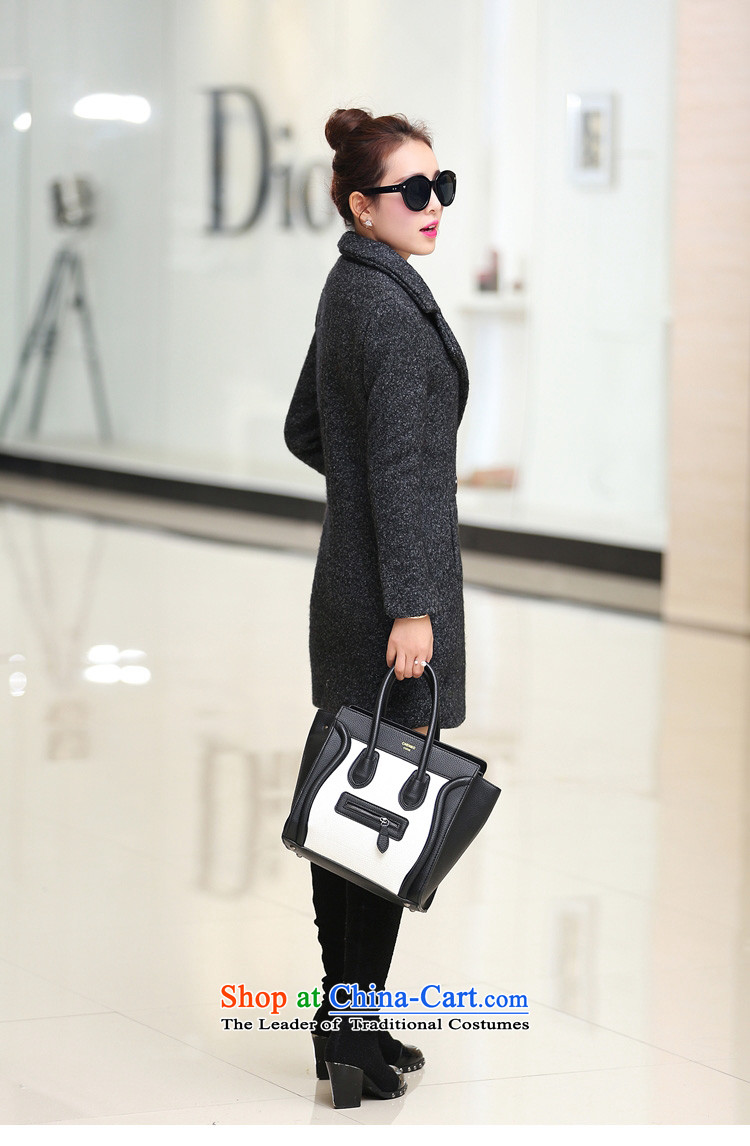 Morcar snow fur coats Connie? 2015 Winter Female winter new Korean Sau San video thin cashmere overcoat girl in a long hair stylish coat purple M pictures?, prices, brand platters! The elections are supplied in the national character of distribution, so action, buy now enjoy more preferential! As soon as possible.