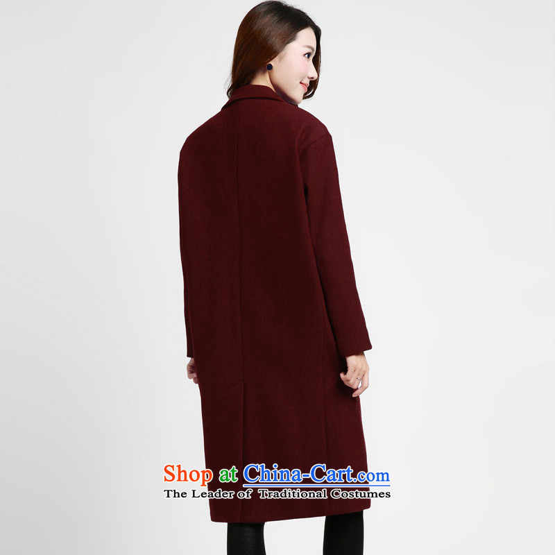 Omi only female autumn and winter female gross jacket coat girl Won? Edition long winter 2015 new women's winter coats on what new matcha color , L OMI only female , , , shopping on the Internet