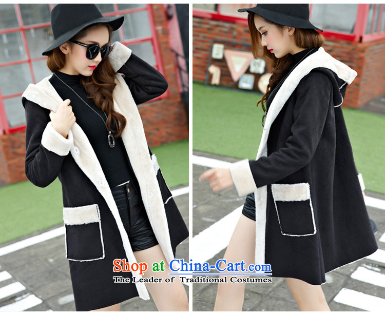 The magic of the autumn and winter load to xl female jacket coat female waveâ gross? Yi in long thick, Hin thin black XXXXL 83807) Picture, prices, brand platters! The elections are supplied in the national character of distribution, so action, buy now enjoy more preferential! As soon as possible.